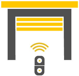 Funk-Steuerung für Garagentore